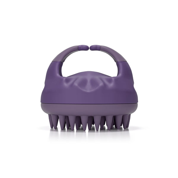 FOLIGAIN Exfoliante y Masajeador para el Cuero Cabelludo en Morado